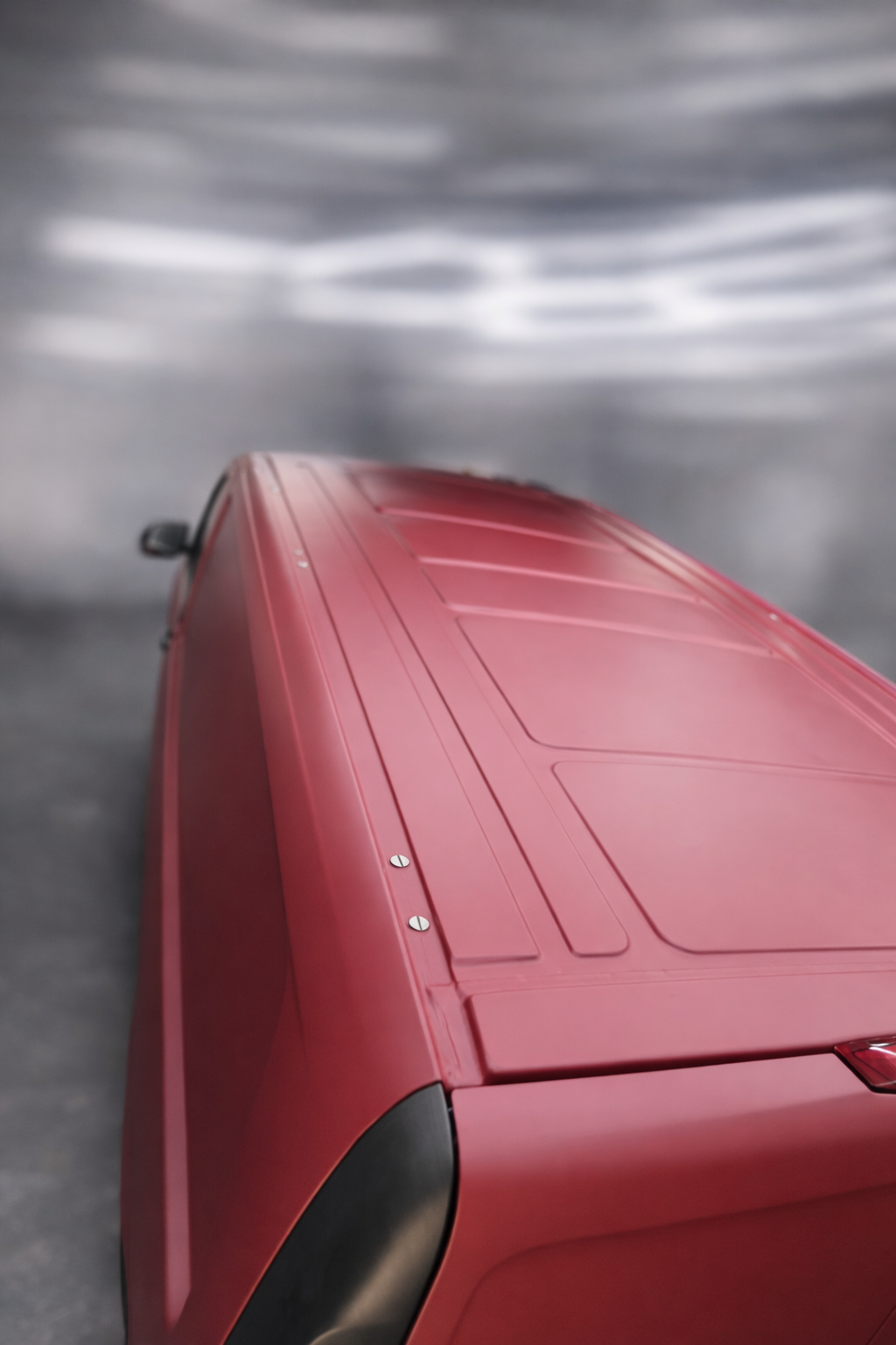 toit Vito covering rouge mat par proteling avec embouti