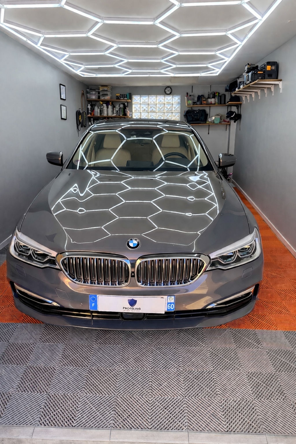 traitement céramique bmw 545 polissage par proteling Beauvais